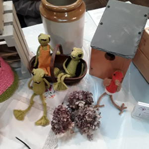 Some of Kerrys' creatures on display - Leamington Retrofest